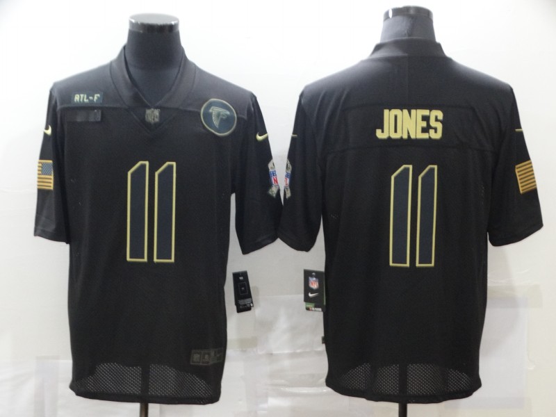 Men's Atlanta Falcons Julio Jones #11 Black Jersey